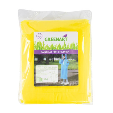 Raincoat children, Greenart