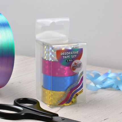 Decorative adhesive tapes, 4 pcs.