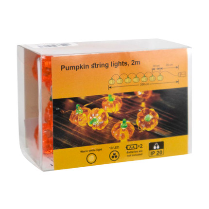 Pumpkin string lights