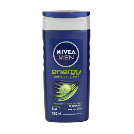 Shower gel "Energy", Nivea, 250 ml