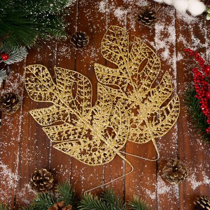 New Year decoration, Snow fantasy, 2 pcs., assorted