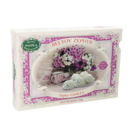 Zephyr marshmallow, Belyov, vanilla, 250 g