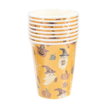 Paper cup 250 ml, 8 pcs