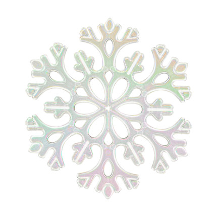 Set of Christmas tree decorations, Snow fantasy, 2 pcs., assorted