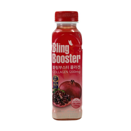 Non-carbonated drink, Bling Booster, collagen, 350 ml