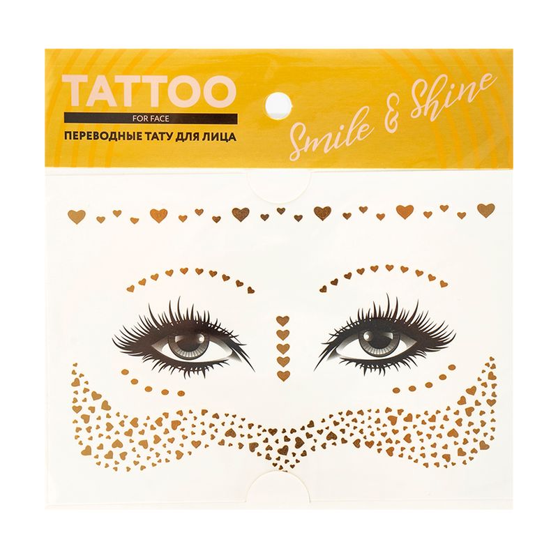 FLASH FACE TATOOS