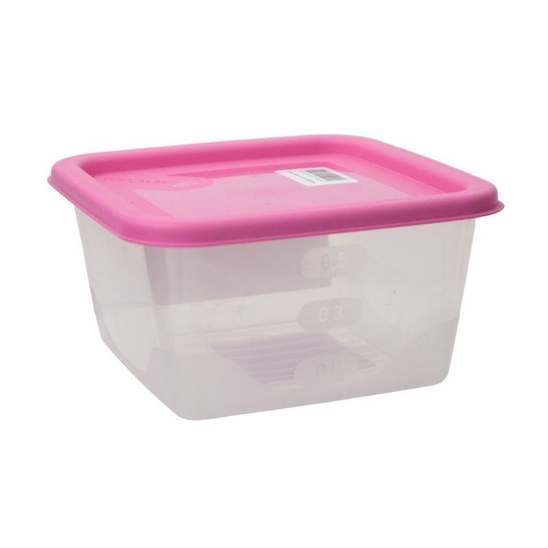 Square container 0.63 L