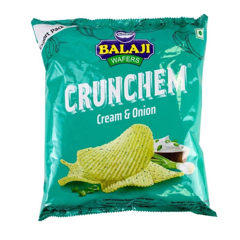 Chips \"Balaji Wafers Cream Onion\", 135 g