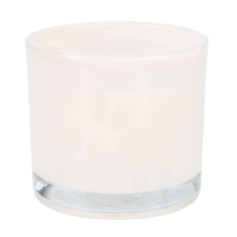 Scented candle in glass