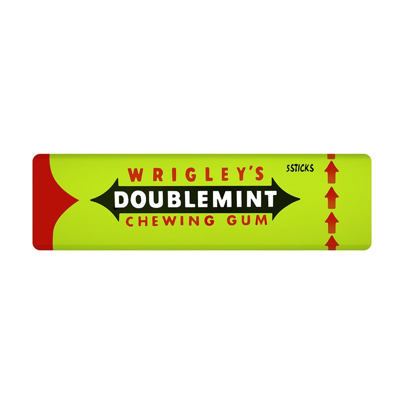 2 of WRIGLEYS Doublemint, 5 sticks, 20x30