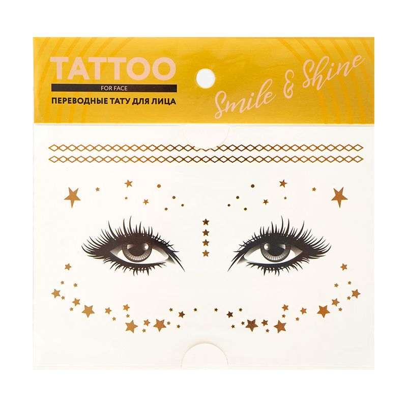 FLASH FACE TATOOS