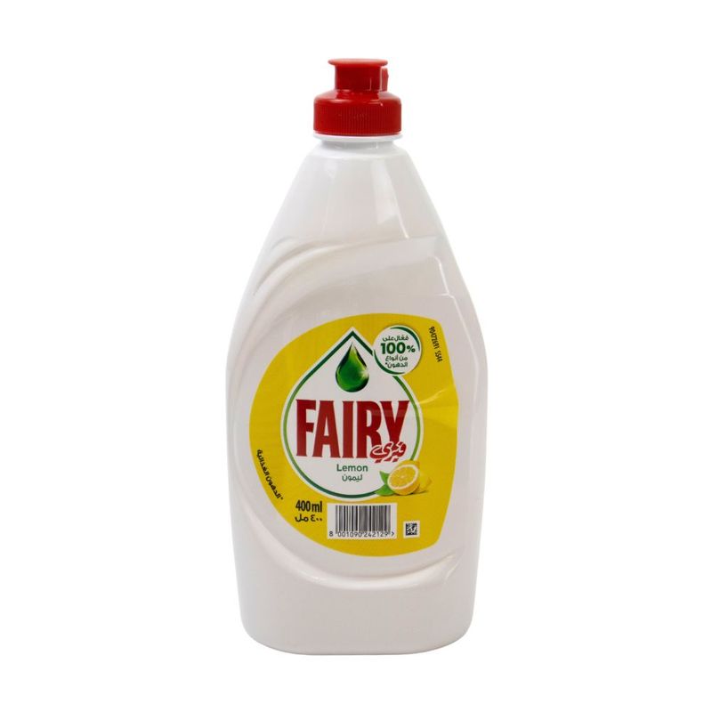 Dishwashing liquid, Fairy, lemon, 400 ml
