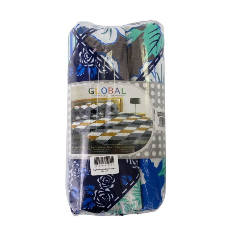 King bedsheet with 2 pillow covers