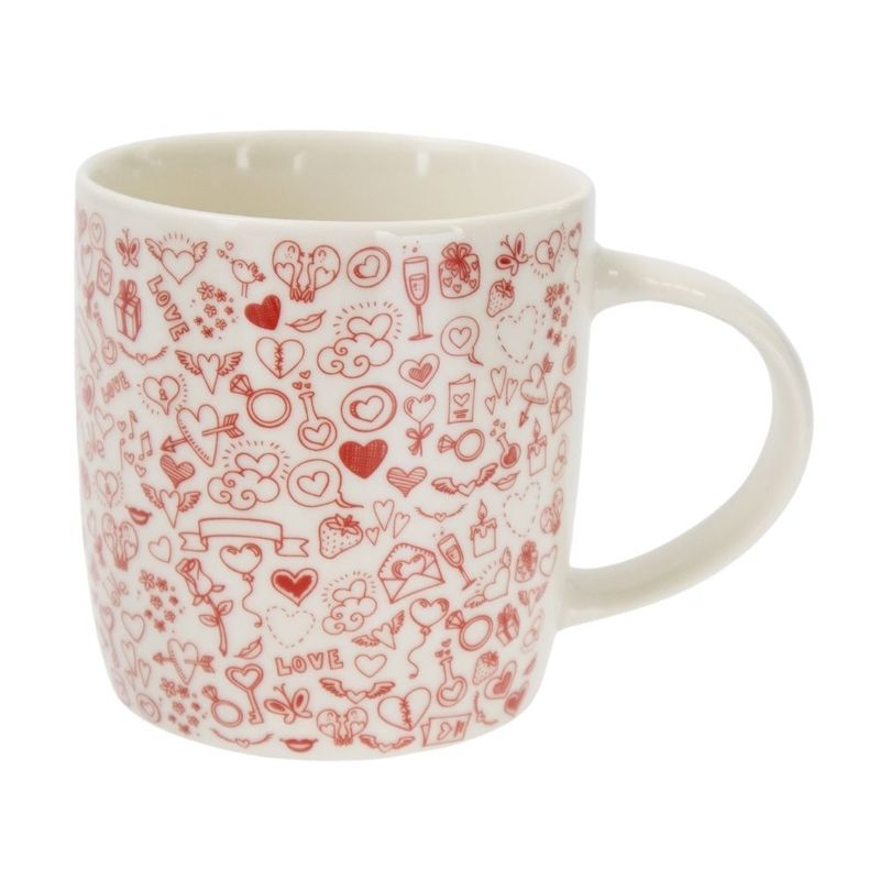 Mug \"Love\", 350 ml, in assortment