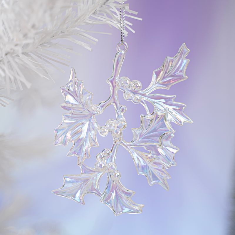 Set of Christmas tree decorations, Snow fantasy, 2 pcs., assorted