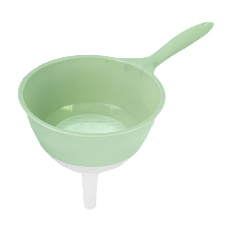 STRAINER WITH FUNNEL Kitchen-Light Green