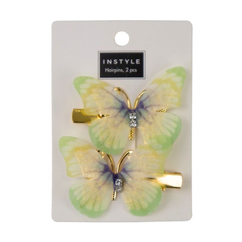 Hairpins, 2 pcs., in assortment