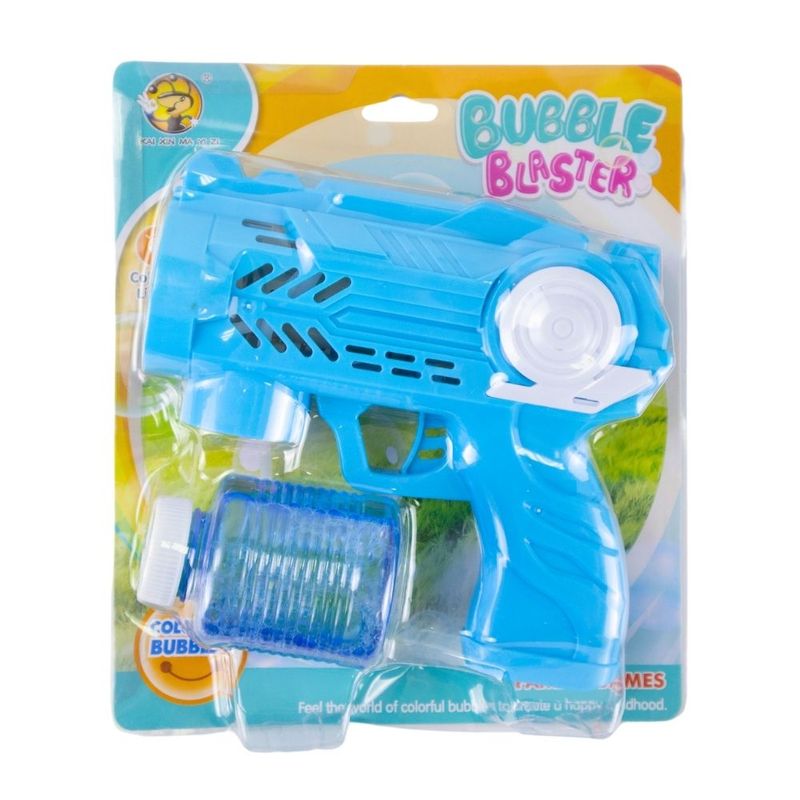 TOY BUBBLE BLASTER WITH LIGHT, 100 ML