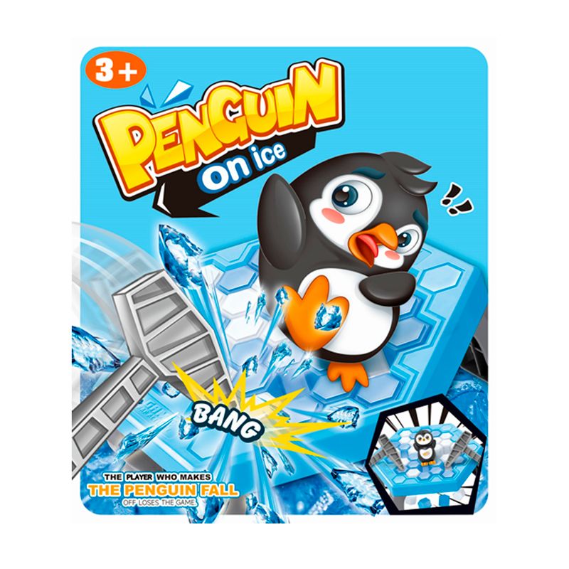 Board game \"Penguin on ice\"