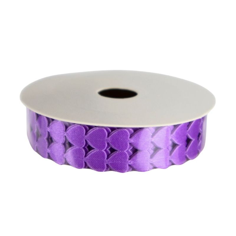 Ribbon \"Hearts\", 1.5 cm x 2.7 m