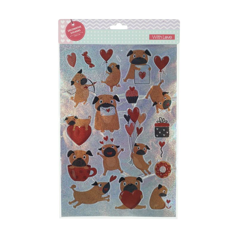 Decorative stickers, in assortment