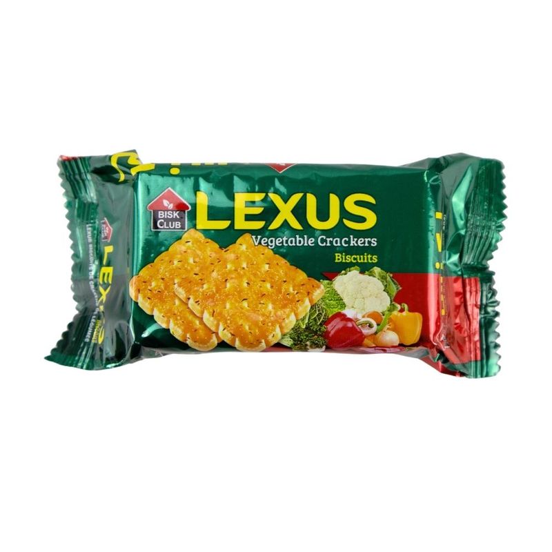 Vegetable cracker, Lexus, 65 g
