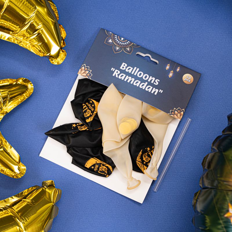 Ramadan balloon set, 10 pcs