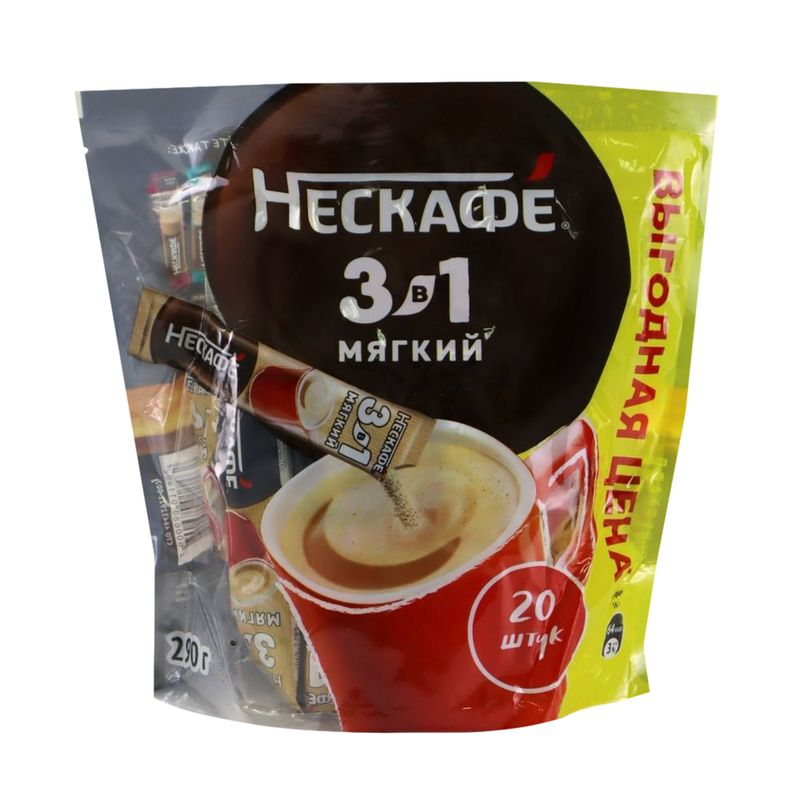 Instant coffee drink Nescafe 3 in 1 smooth, 290g