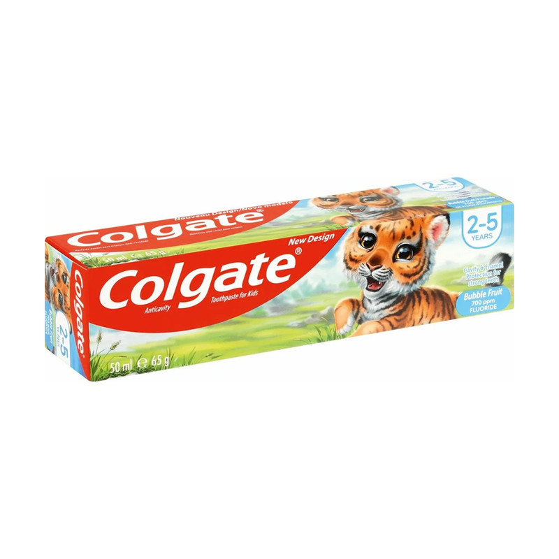 Colgate Junior T/paste Bubble Fruit 50ml