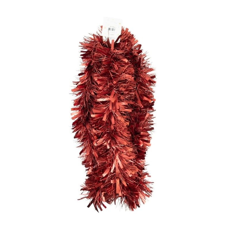 Christmas tinsel, 12×200 cm, assorted