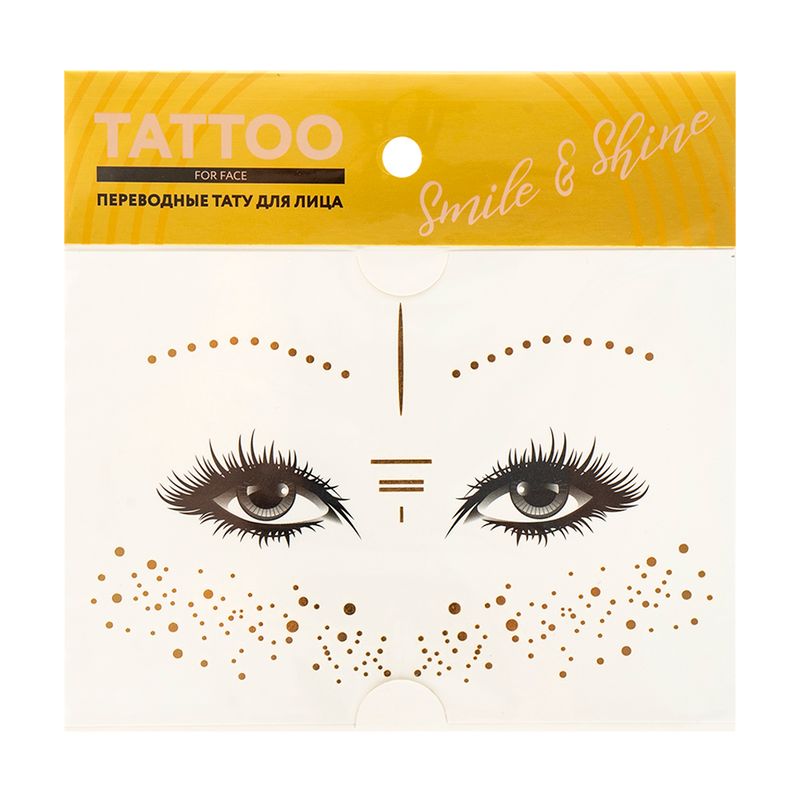 FLASH FACE TATOOS