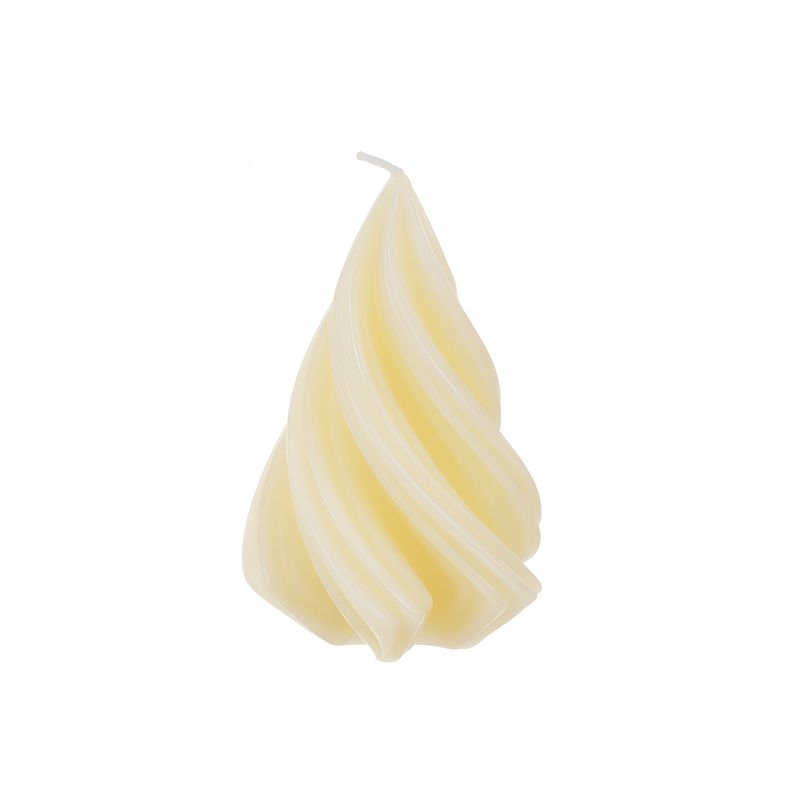 New Year\'s candle \"Pine\", Snow fantasy, 7.5 cm, assorted