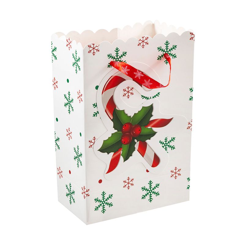 Gift bag, Snow Fantasy, 18x12x7 cm, assorted