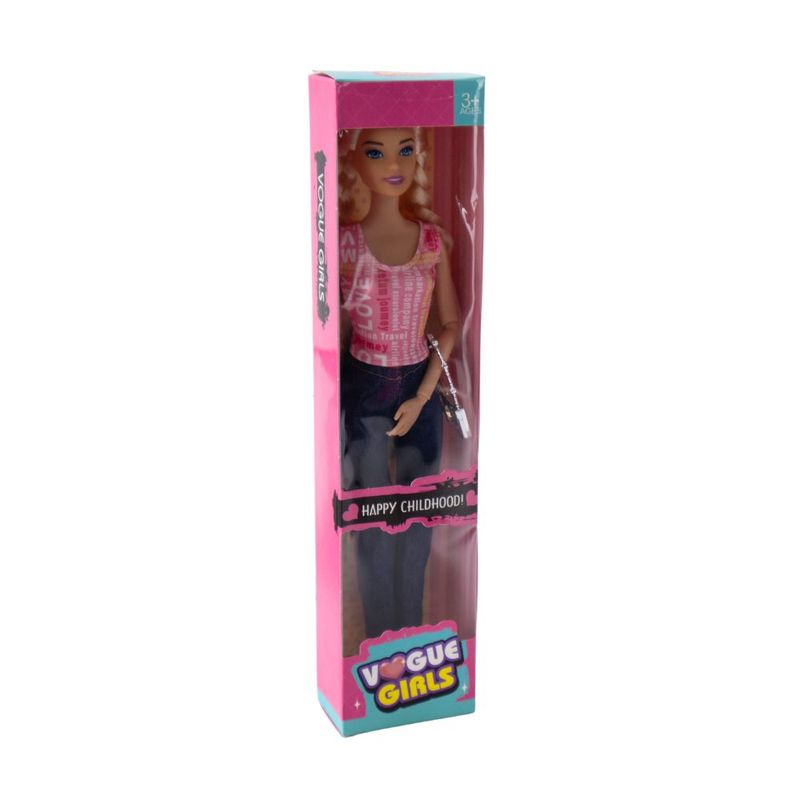 DOLL 30 CM. WITH BAG