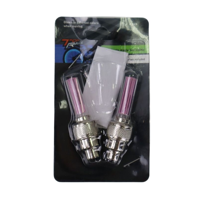 Set of bicycle nipple flashlights, 2 pcs