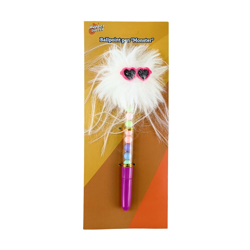 Ballpoint pen Monster, 1 pc, assorted