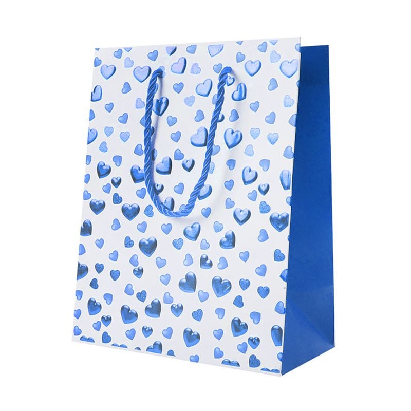 Gift bag “Heart”, 18 × 23 × 10 cm, in assortment