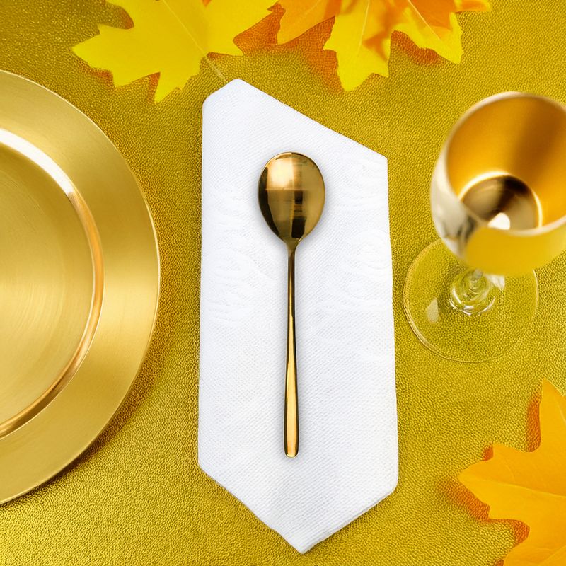 Tea spoon, 16.5 cm, gold