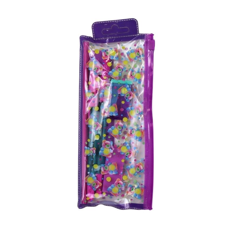 Stationery set, 7 items, presented in assortment