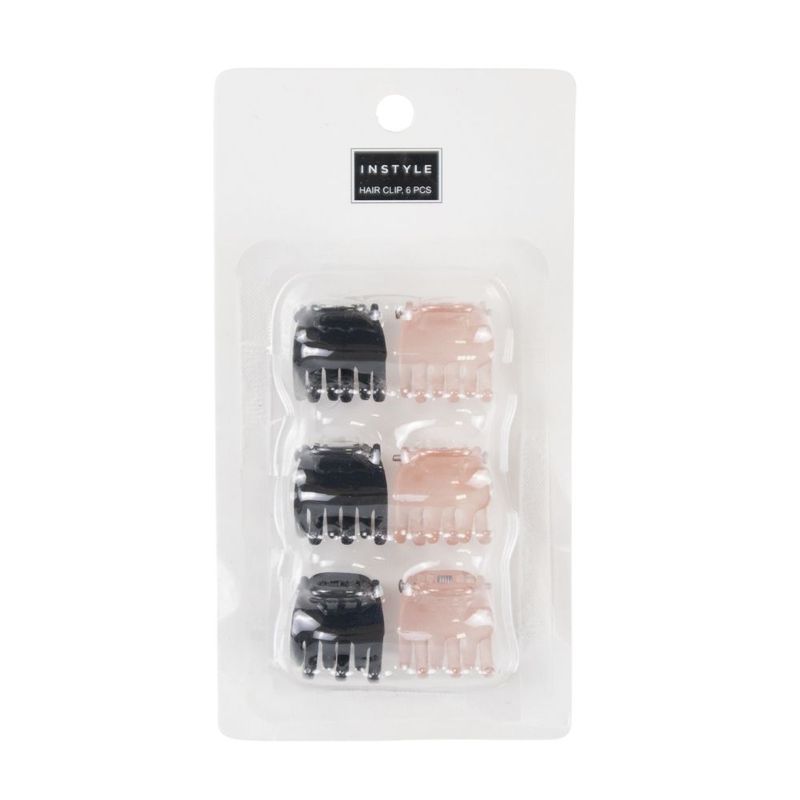 Hair clip, 6 pcs, INSTYLE