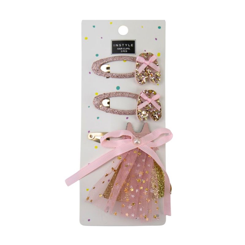 HAIR CLIPS 3PCS INSTYLE