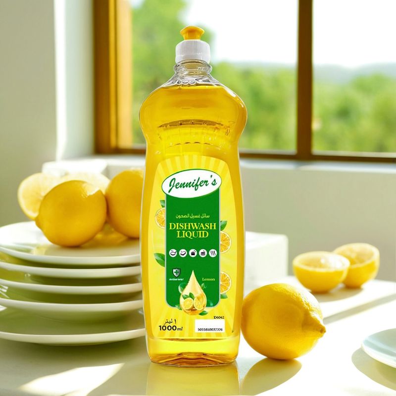 Dish wash liquid, Jennifer\'s, 1 l, lemon