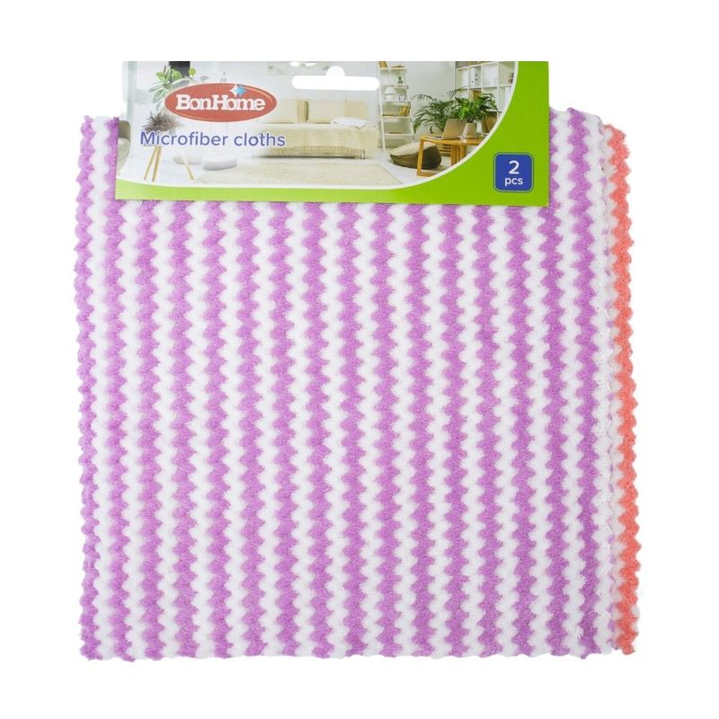 Microfiber cloths, 2 pcs., in assortment