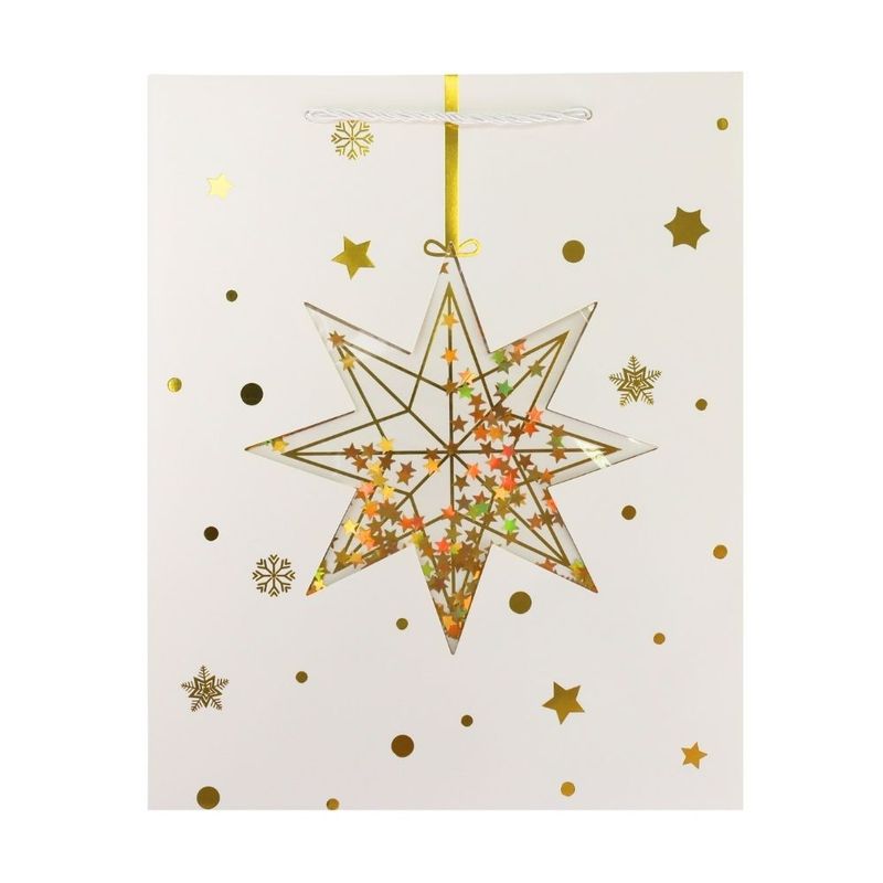 Gift bag, Snow Fantasy, Christmas, 26×10×32 cm, assorted