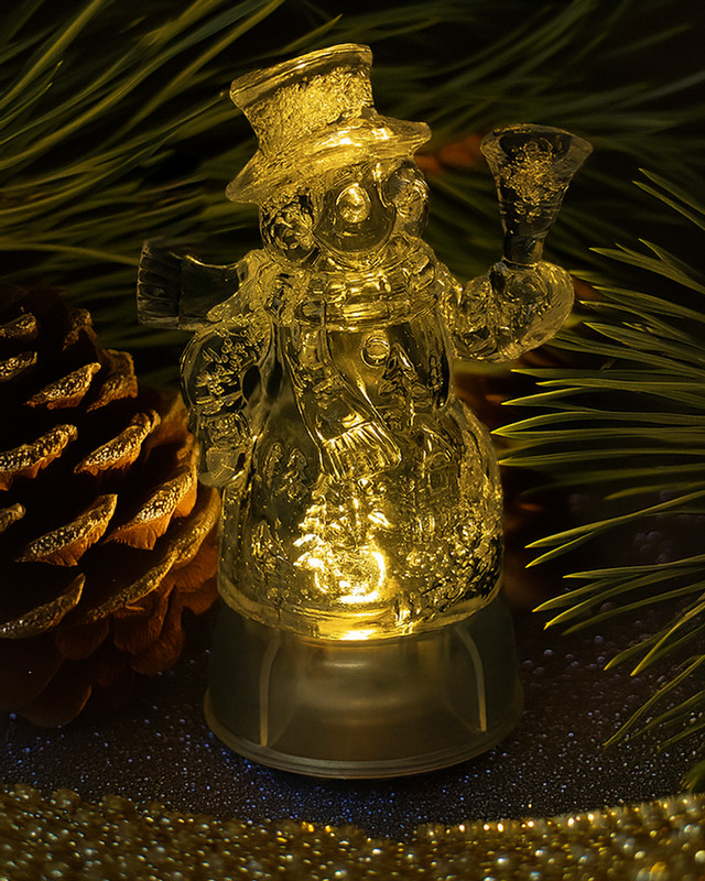 Christmas lamp “Snowman”, assorted