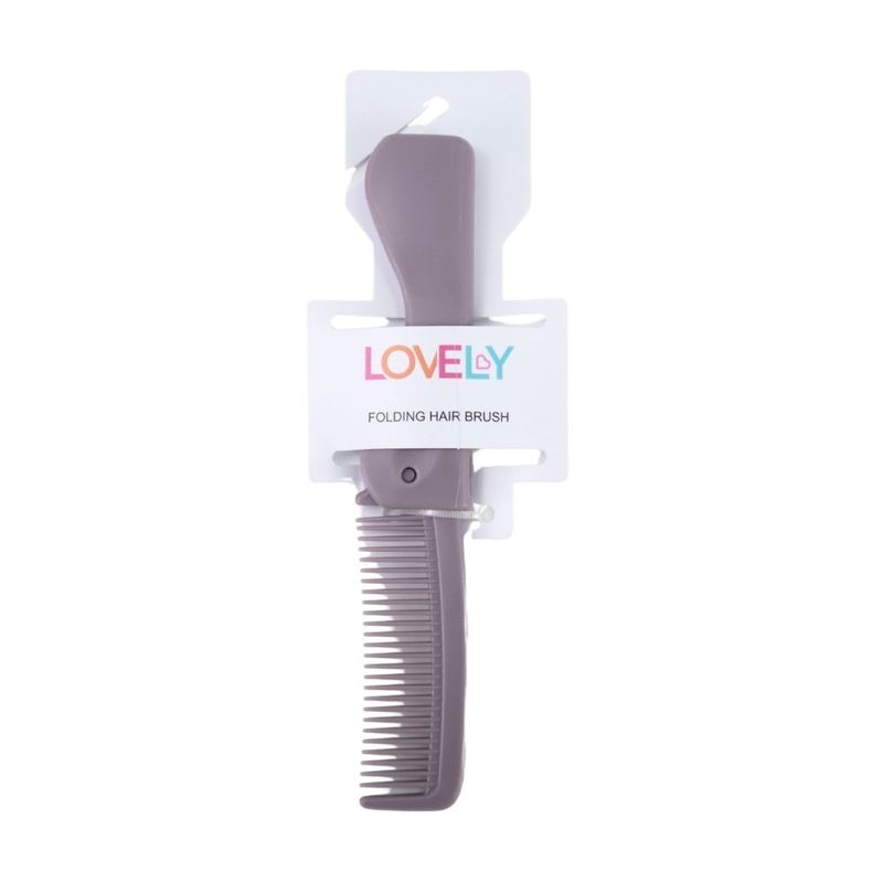 FOLDING HAIR BRUSH, Lovely