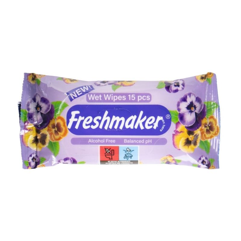 Wet wipes, Freshmaker, 15 pcs.