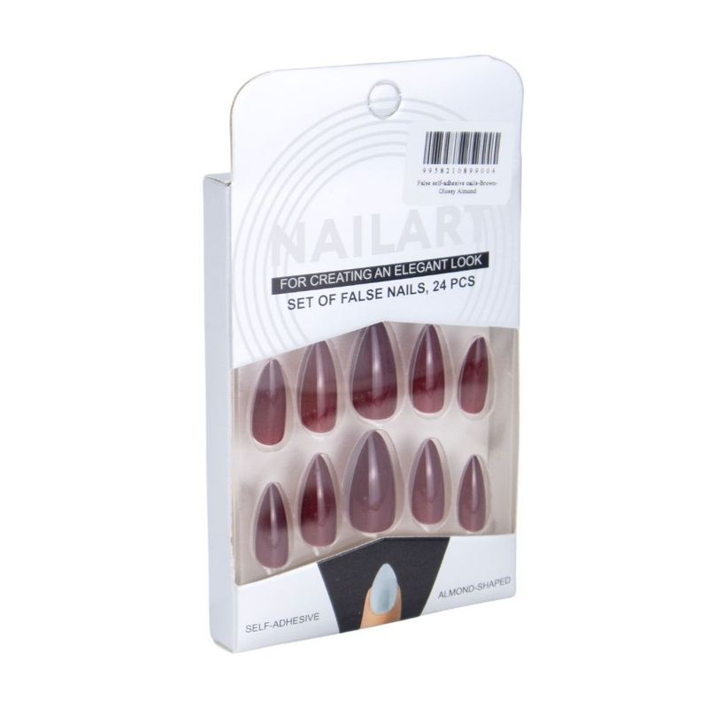 False self-adhesive nails