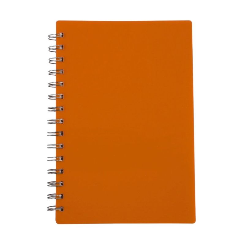 A5 spiral notebook, 96 sheets, presented in assortment