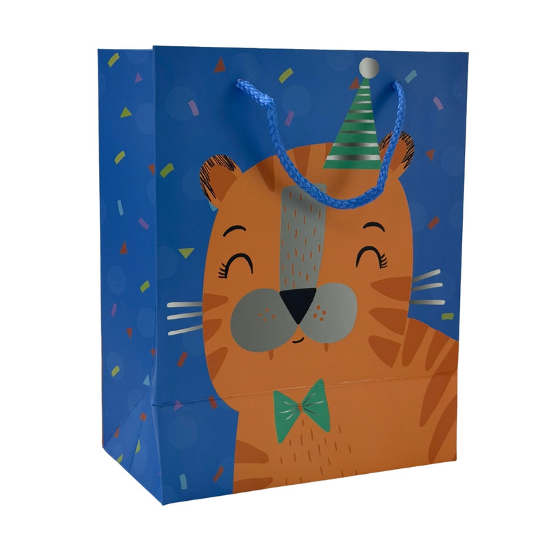 Gift bag "Animals", 18*23*10 cm, assorted